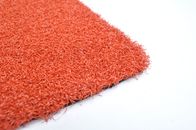 Luxury Red Artificial Grass  Playground Surface Customized Size Oem Design