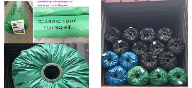 20mm relvado artificial do animal de estimação de 3 cores para os cães 3 amigáveis naturais Tone Pure Green