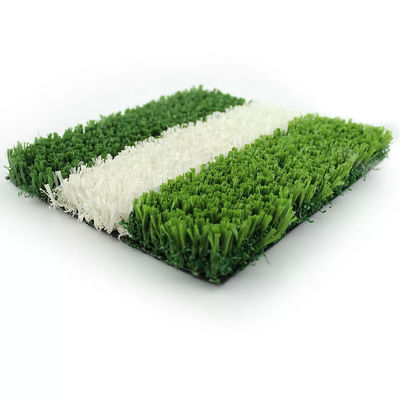 M Shape 25mm Football Artificial Grass 30mm UV Resistant PE PP