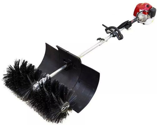 Air Cooled Artificial Grass Installation Tools Handheld 2 Stroke Gas Power Turf Brush