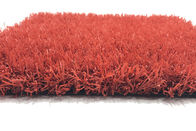 Red Pet Friendly Sports Synthetic Grass  Backyard Wear Resistant