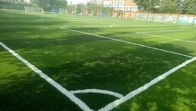 UV Resistant Football Pitch Astro Turf , Artificial Grass Soccer Field  Natural Sliding