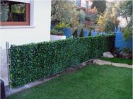 Durable Real Looking Artificial Grass Wall Panels / Comfortable Synthetic Grass Backyard