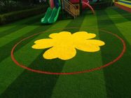 Safe Comfortable Eco Friendly Artificial Grass For Playground Oem Design