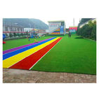 Wear Resistance Sports  Artificial Grass For School Playground
