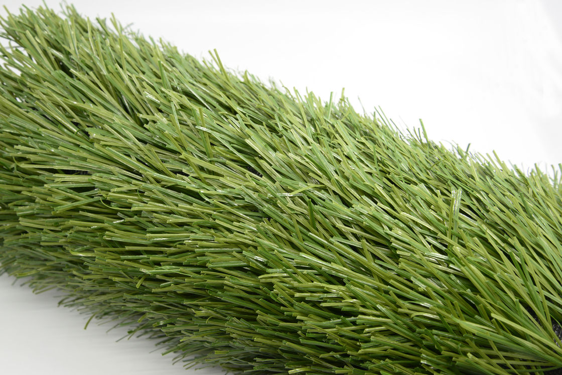Natural Looking Fake Grass Soccer Field  Resistance To Ultraviolet