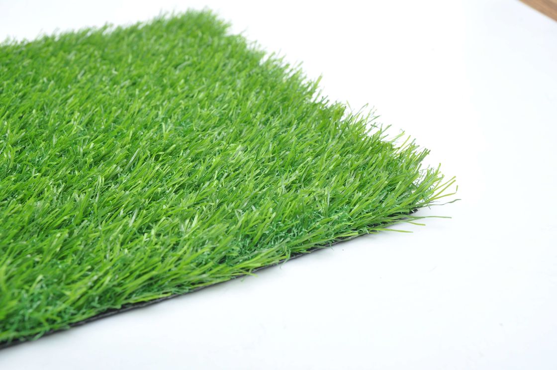 Commercial Natural Looking Balcony Synthetic Grass Customized Size