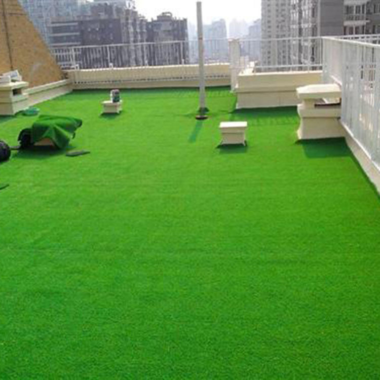 Landscape Putting Green Plastic Grass For Garden , Synthetic Turf