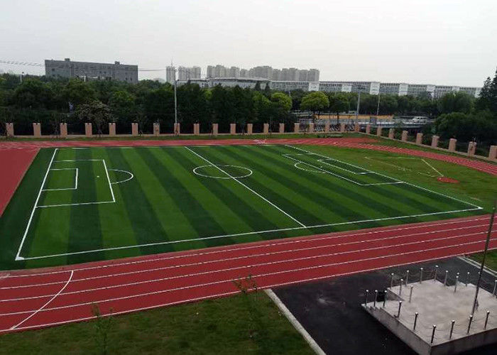 Artificial 30mm Football Synthetic Grass Turf On Football Field