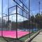 20mx10m Blue Pink Black Padel Tennis Court Outdoor Padel Court
