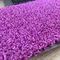 12mm Colored Artificial Turf Padel Court Pink Clay Brick Red PE