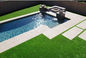Artificial Grass Turf Surrounding Swimming Pool for your Garden