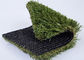 Anti UV Soft Plastic Artificial Grass For Wedding Decoration 4 Tone Wear Resistance