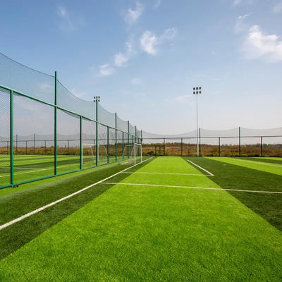 Kindertagesstätten-Fußball-im Freien künstliches Gras 50mm PET Feld-Grün