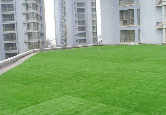 Custom Nature Green Roof Artificial Grass Wear Resistance Long Service Life